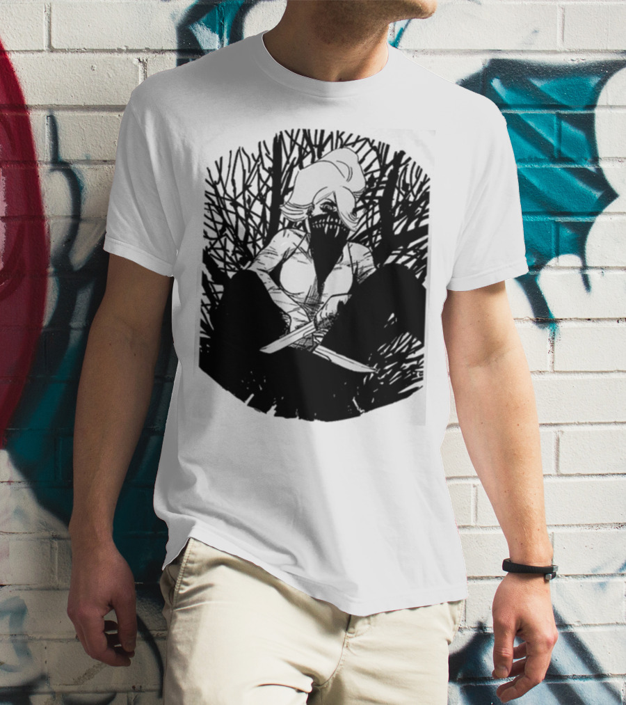 Something Is Killing The Woods Warrior T-Shirt