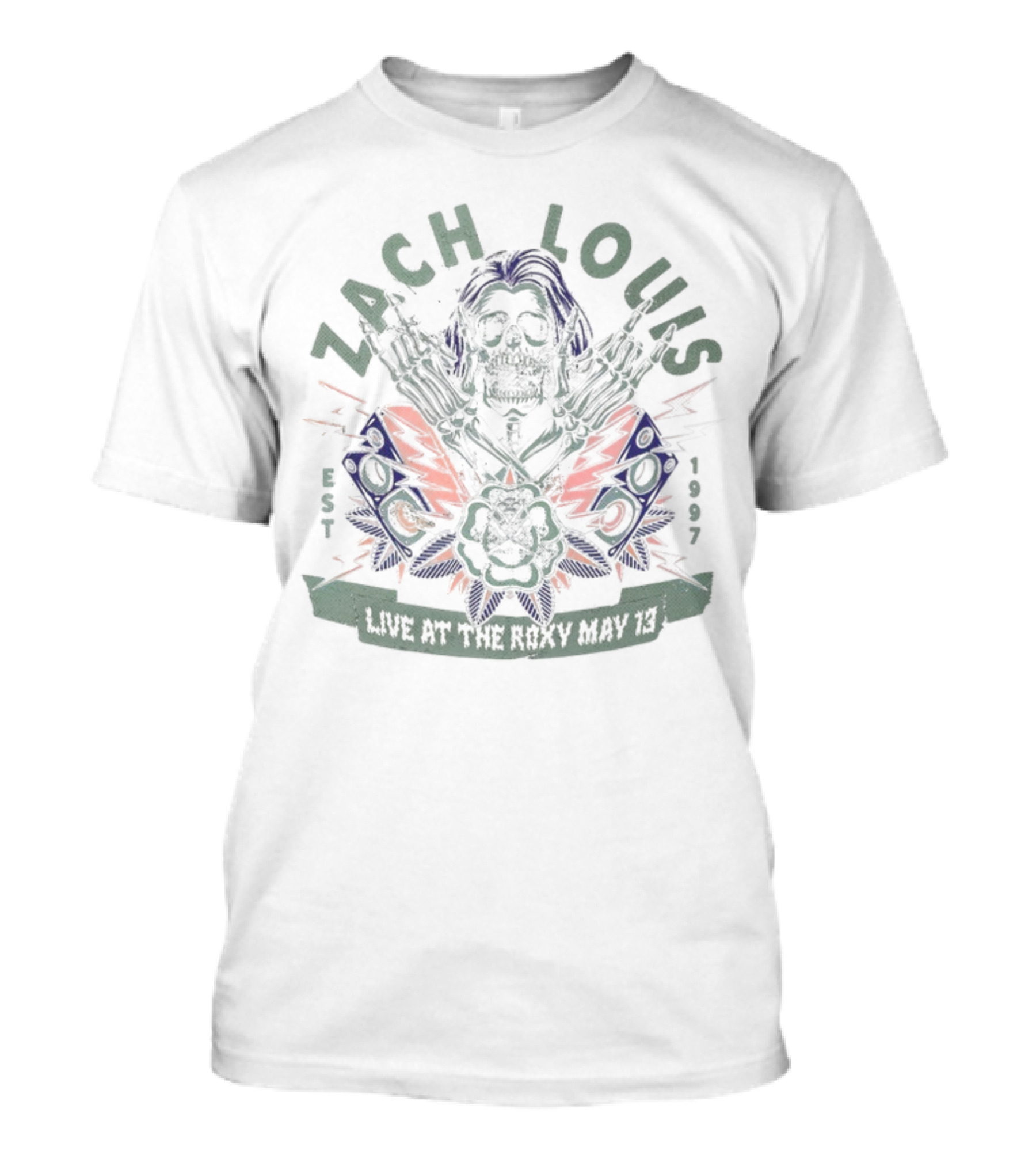 Zach Louis Est 1997 Live At The Roxy May 16 T-Shirt