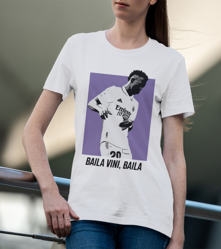 Club1863 Baila Vini Baila Real Madrid Football T-Shirt