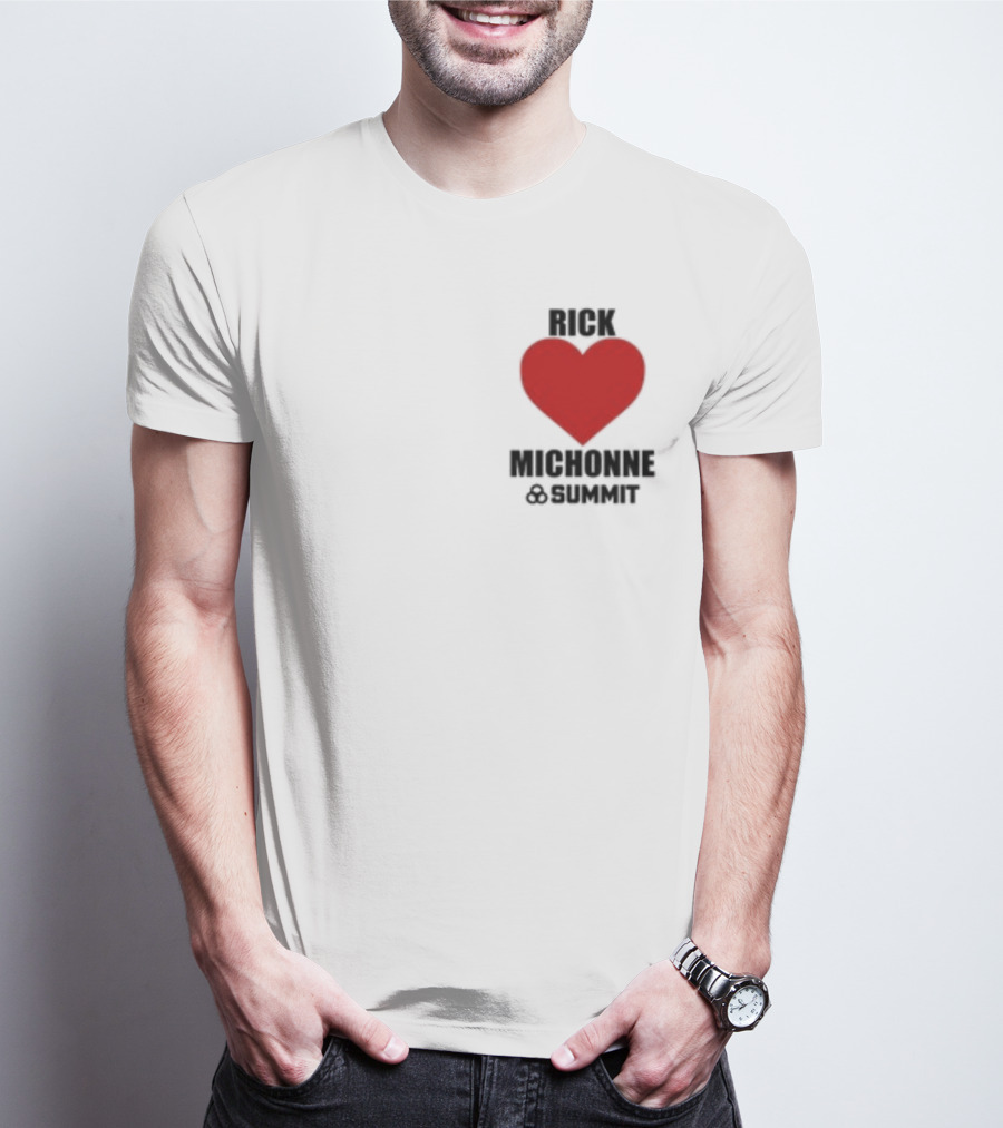 Rick Love Michonne Heart Symbol TWD Summit T-Shirt