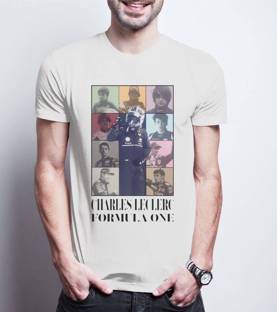 Charles Leclerc Formula One Eras Tour T-Shirt