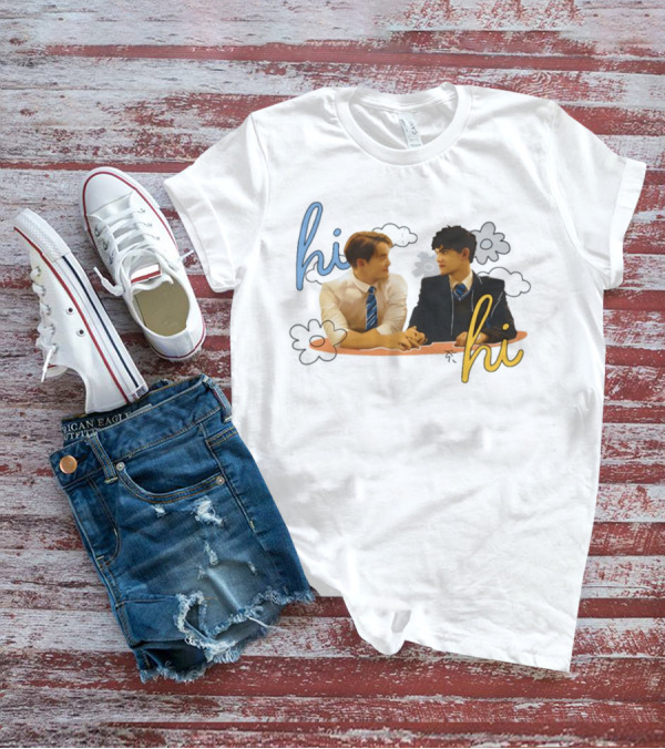 Hi Hi Heartstopper Duo Boyfriend Nick And Charlie T-Shirt
