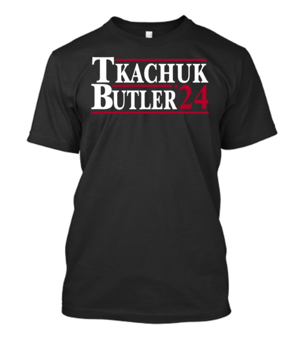 Tkachuk Butler '24 Election Style Bold Campaign T-Shirt