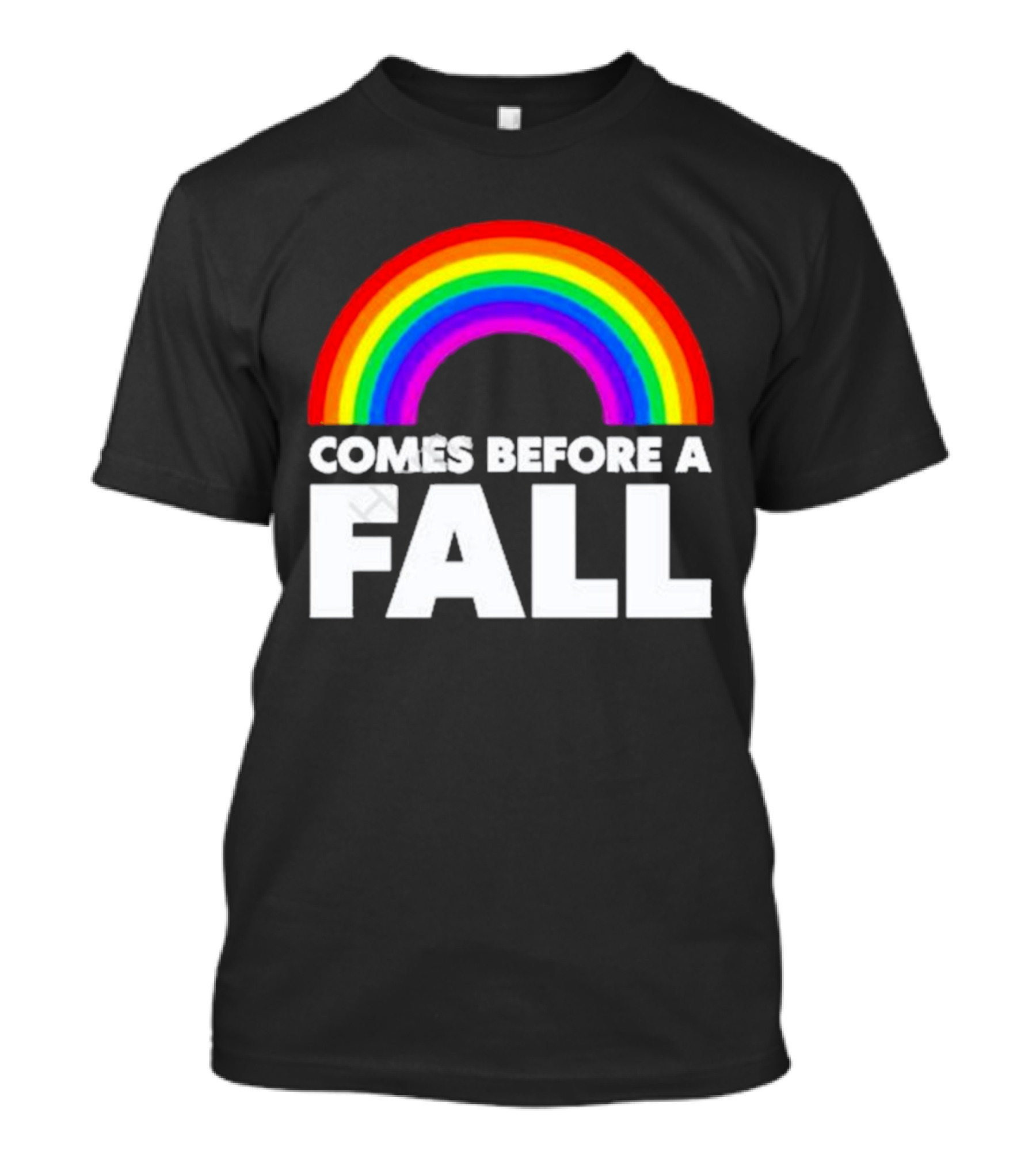 Laurence Fox Comes Before A Fall Rainbow T-Shirt