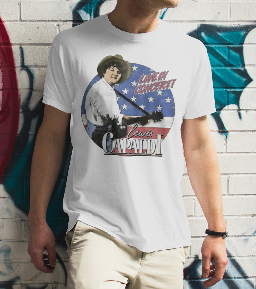 America's Sweetheart Returns Lewis Capaldi Live In Concert Tour T-Shirt
