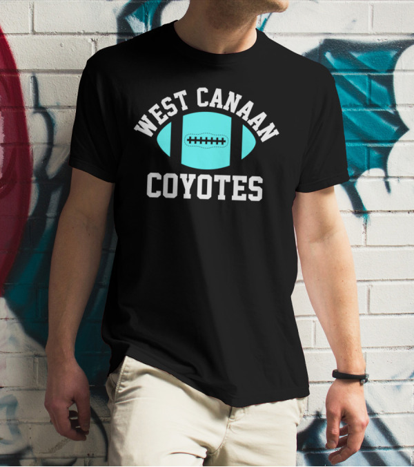 West Canaan Coyotes Football Team T-Shirt
