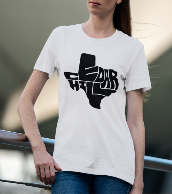 Cedar Hill Texas Map T-Shirt