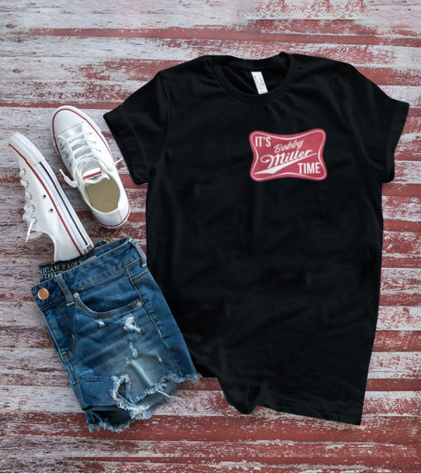 It's Bobby Miller Time Red T-Shirt