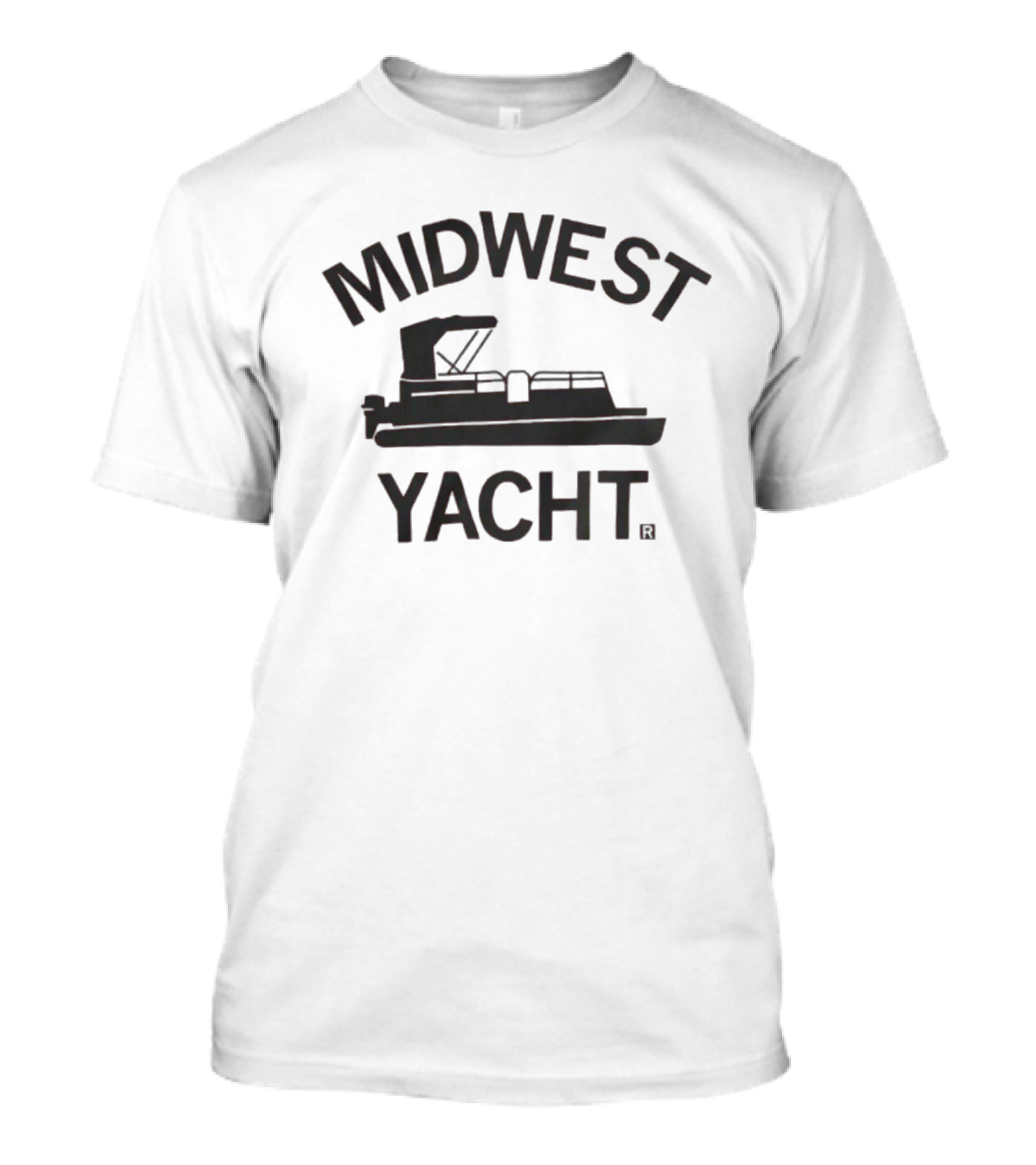 MIDWEST YACHT Pontoon Boat T-Shirt