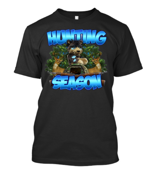 Hunting Season Designedbytheboys Furry Deer T-Shirt