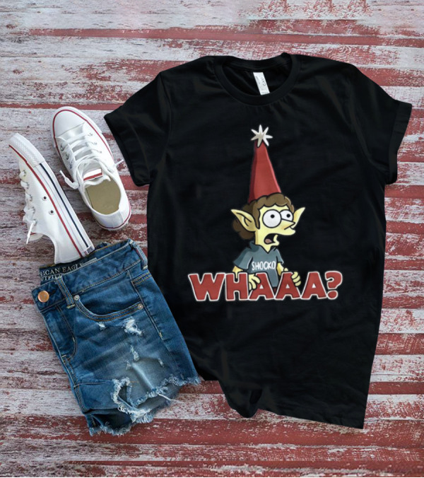 Disenchantment Shocko Whaaa Elf Character Reaction T-Shirt