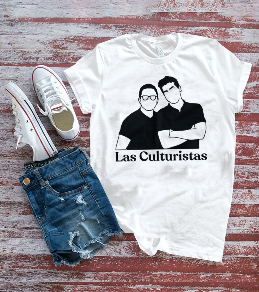 Las Culturistas Podcast Duo T-Shirt