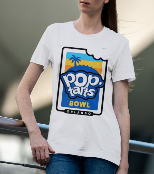 Pop Tarts Bowl Orlando Florida Palm Sunset T-Shirt