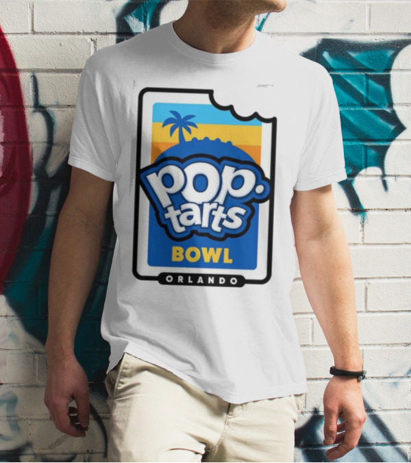 Pop Tarts Bowl Orlando Florida Palm Sunset T-Shirt