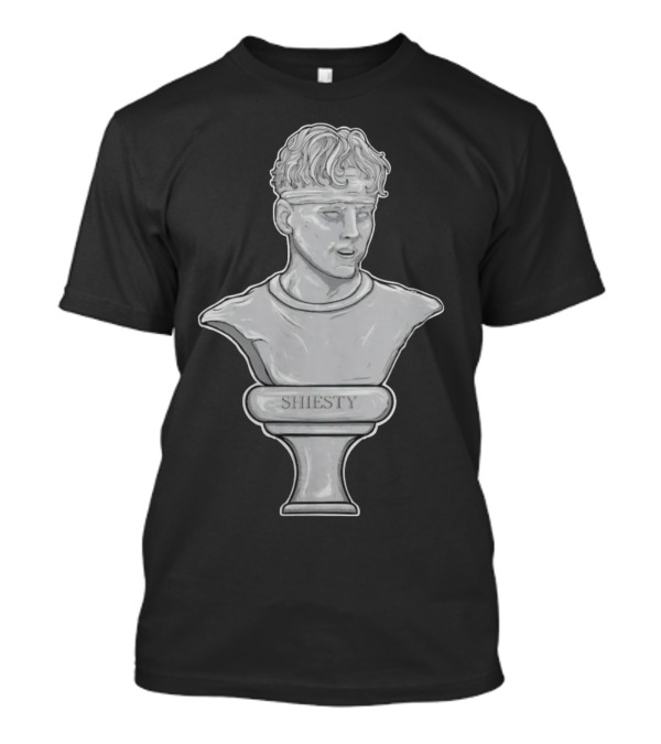 Shiesty Bust Statue Style Bust With Shiesty Text T-Shirt