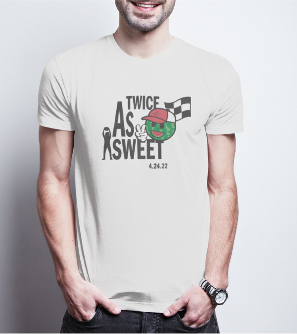 Melon Man Brand Store Ross Chastain Twice As Sweet 4.24.22 Racing Victory T-Shirt
