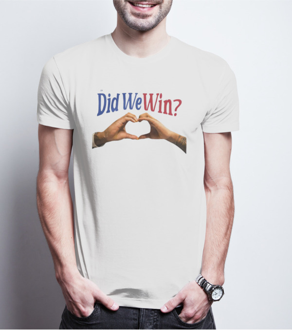Damar Hamlin Did We Win Heart Hands Gesture T-Shirt