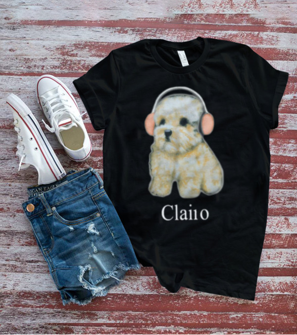 Clairo Dog With Headphones T-Shirt