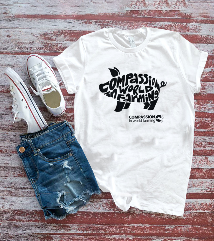 Compassion In World Farming Pig T-Shirt