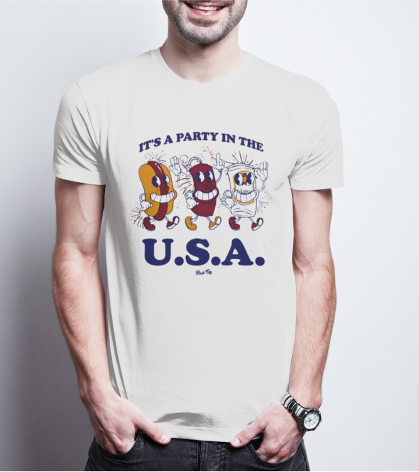 It's A Party In The U.S.A. Rock City T-Shirt