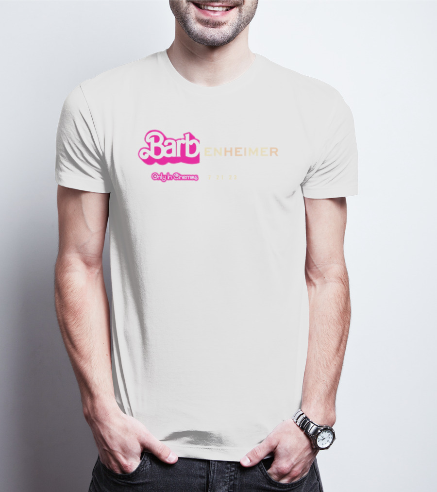 Barbenheimer Only In Cinemas 7 21 23 T-Shirt