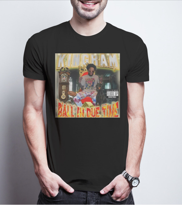 KINGRAM Ball In Due Time Pelicans Flock Up Basketball T-Shirt