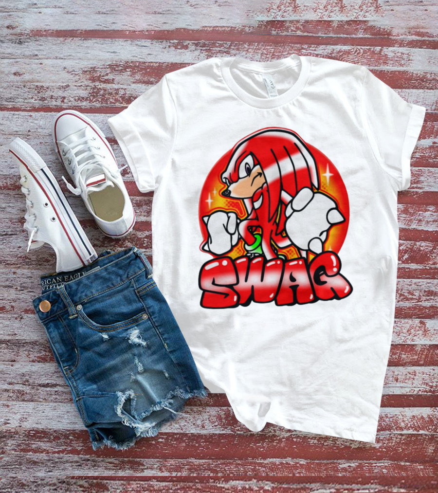 Mamono World Swaggles SWAG Red Character Power T-Shirt