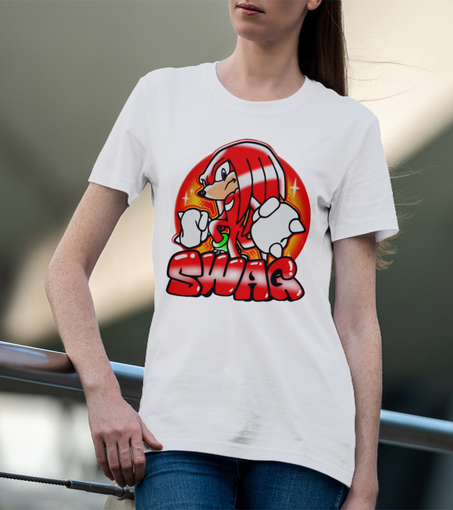 Mamono World Swaggles SWAG Red Character Power T-Shirt