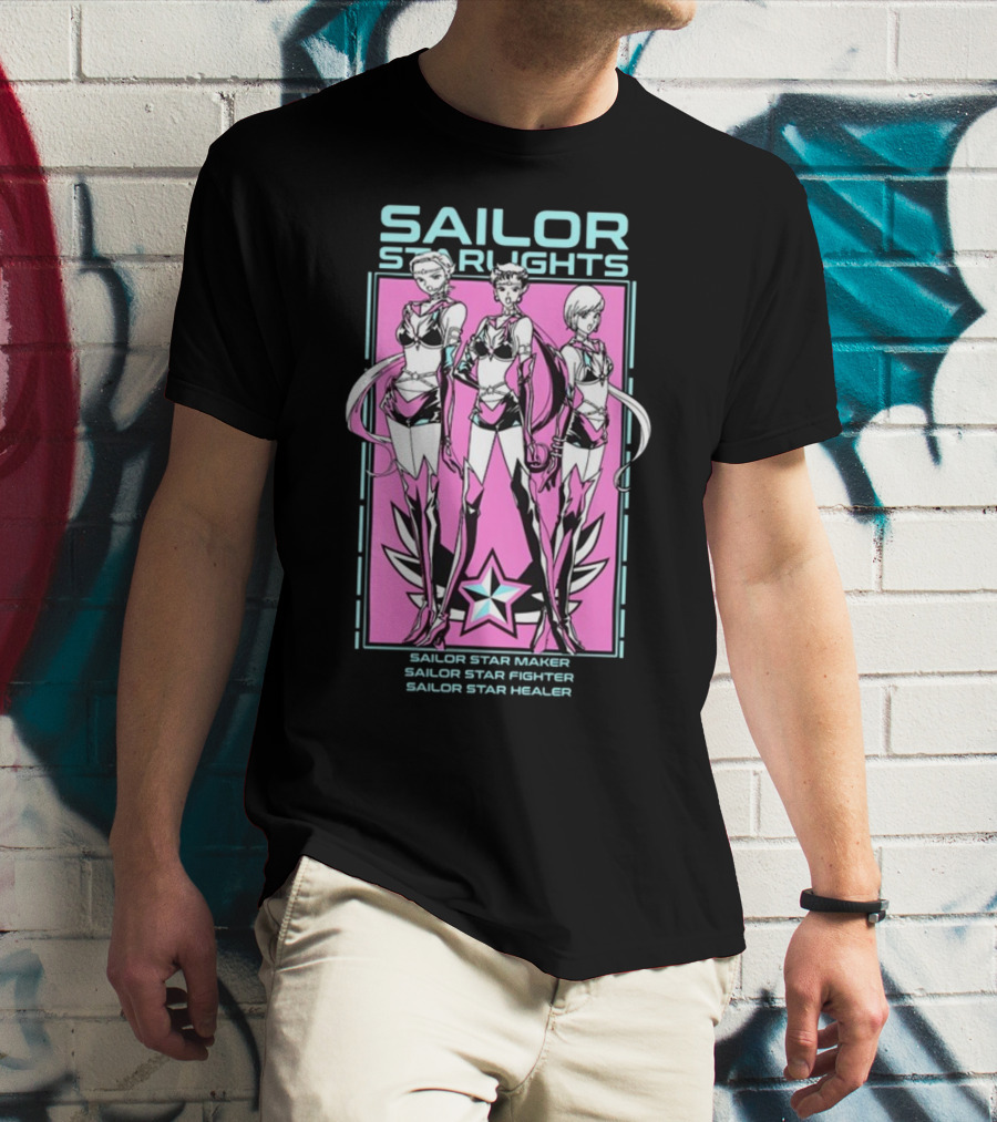 Sailor Starlights Sailor Star Maker Sailor Star Fighter Sailor Star Healer T-Shirt