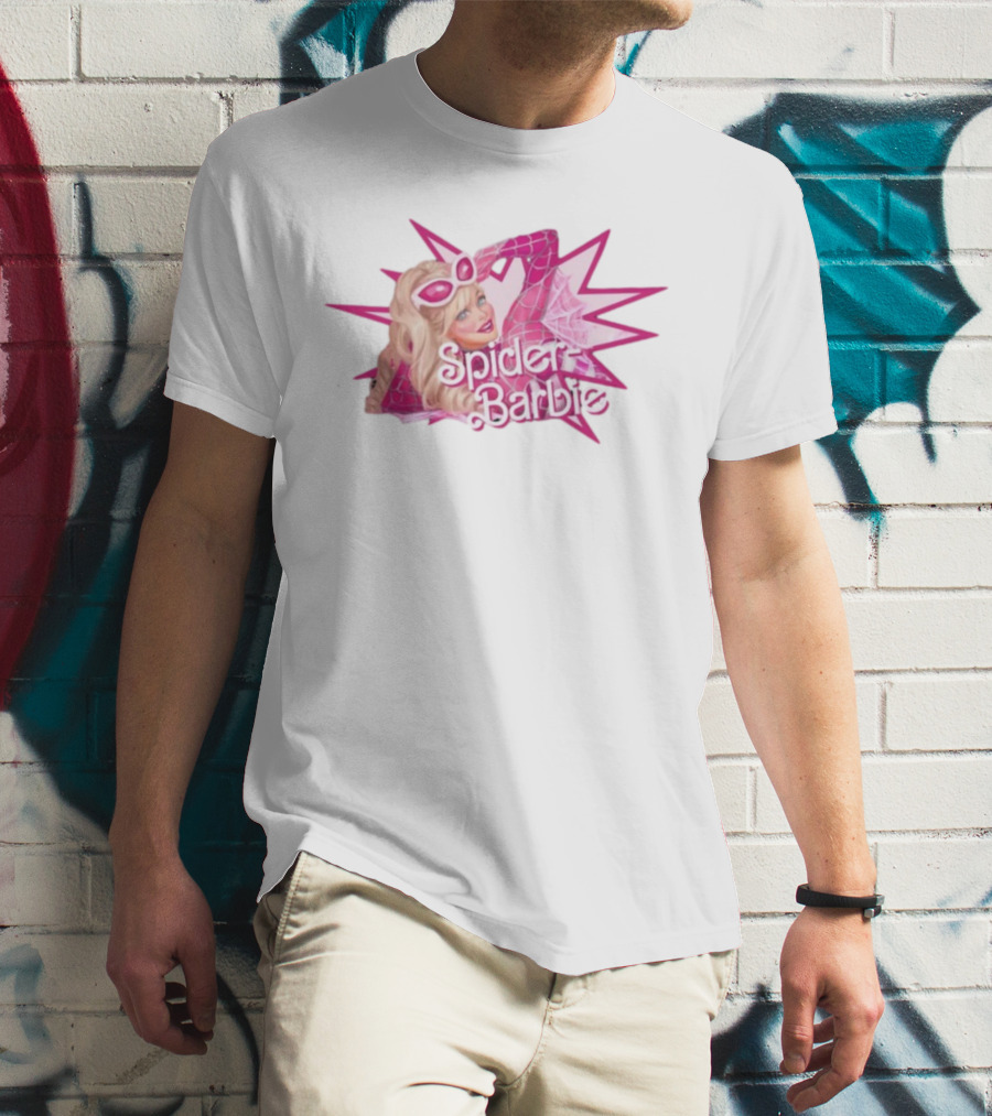 Spider Barbie Web-Slinging Glam Burst T-Shirt