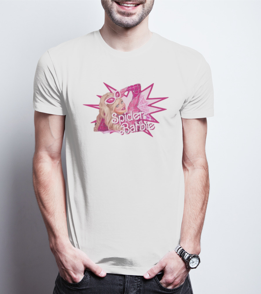 Spider Barbie Web-Slinging Glam Burst T-Shirt
