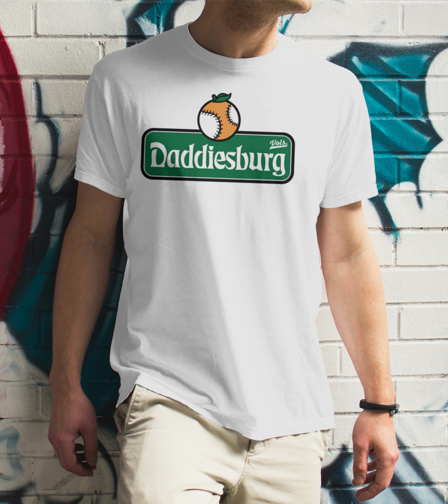 Daddiesburg Vols Baseball Orange T-Shirt