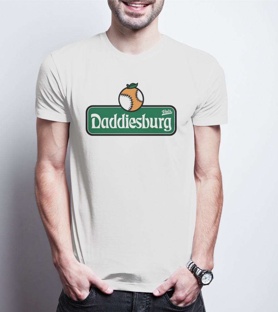 Daddiesburg Vols Baseball Orange T-Shirt