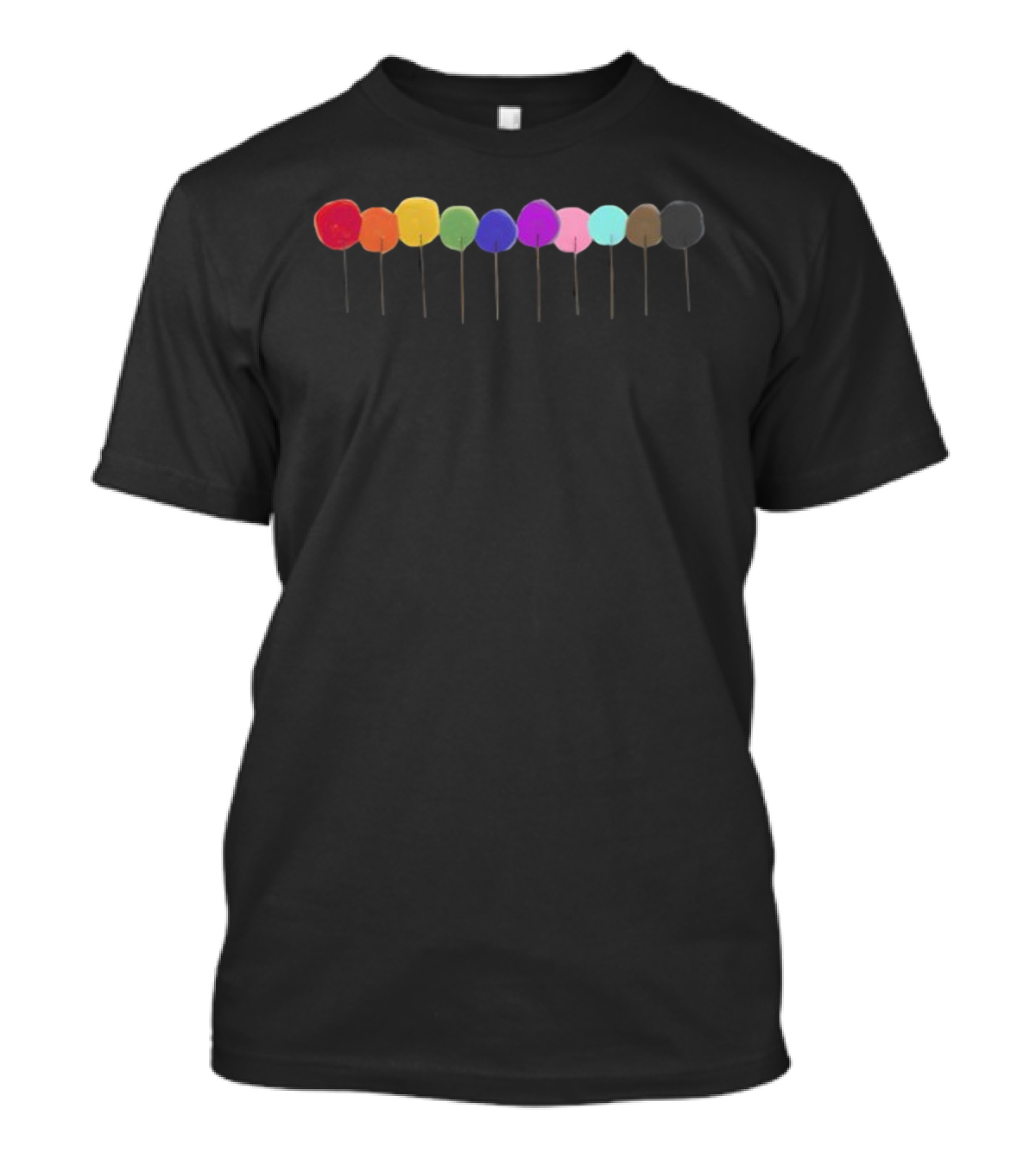 Ls Dunes Pride Rainbow Poppies T-Shirt