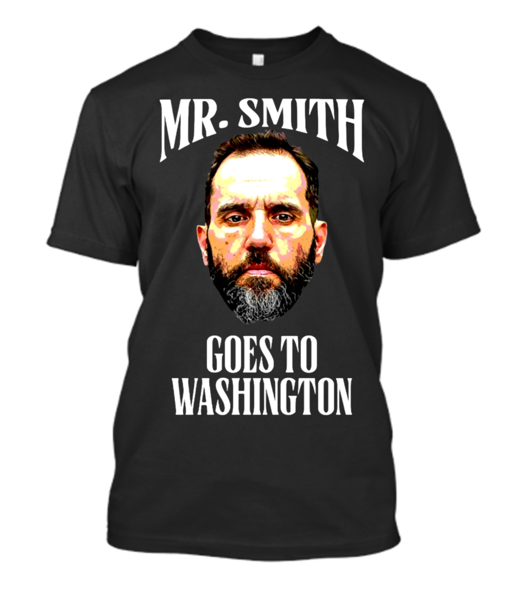 Mr. Smith Goes To Washington Face T-Shirt