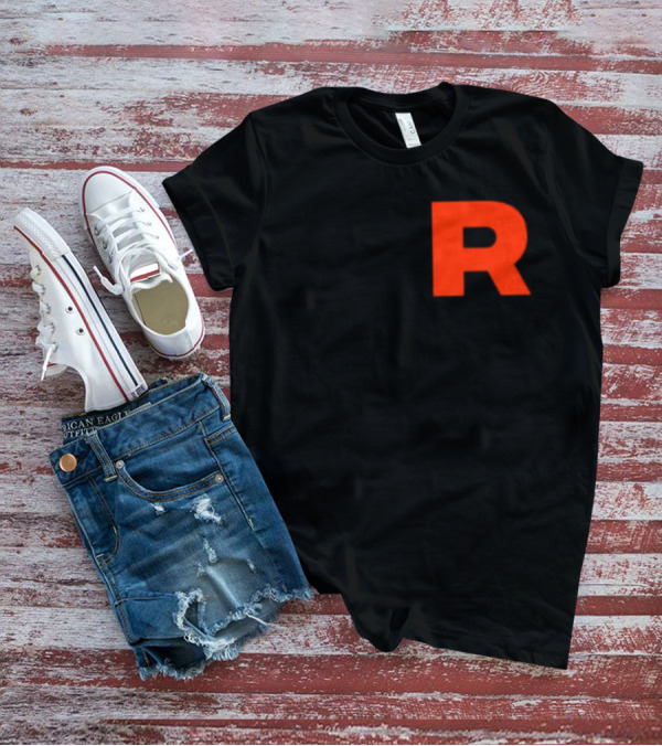 Team Rocket Red R Emblem T-Shirt