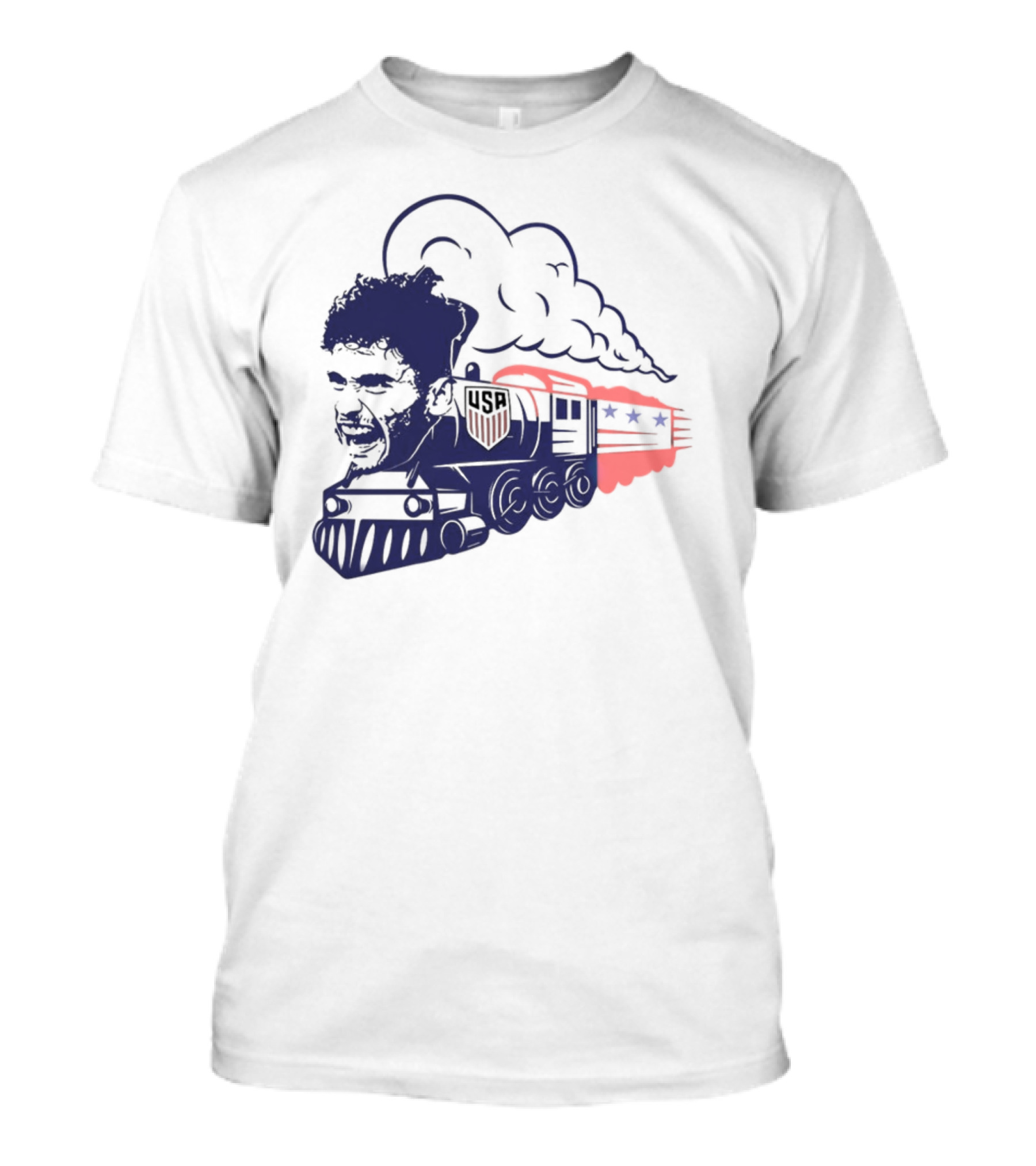 USA Train With FC Dallas Pepi Face T-Shirt