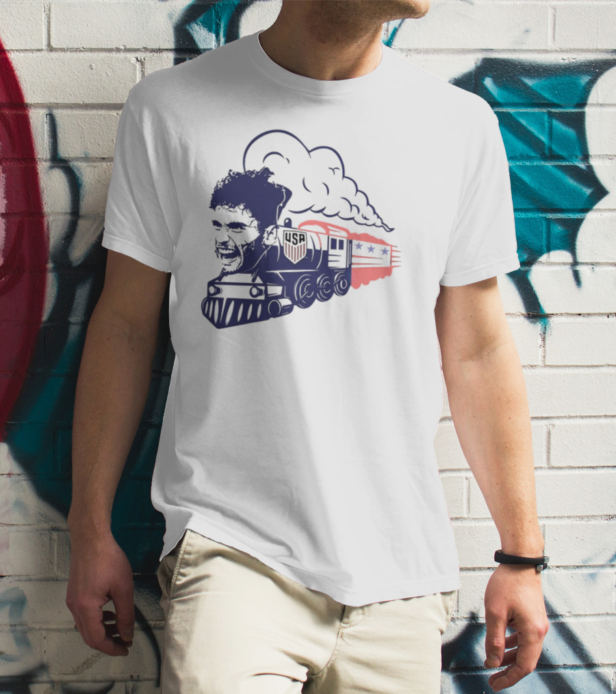 USA Train With FC Dallas Pepi Face T-Shirt