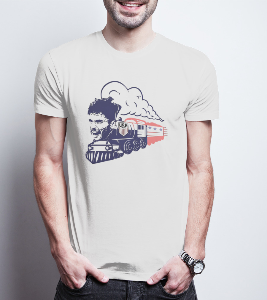 USA Train With FC Dallas Pepi Face T-Shirt