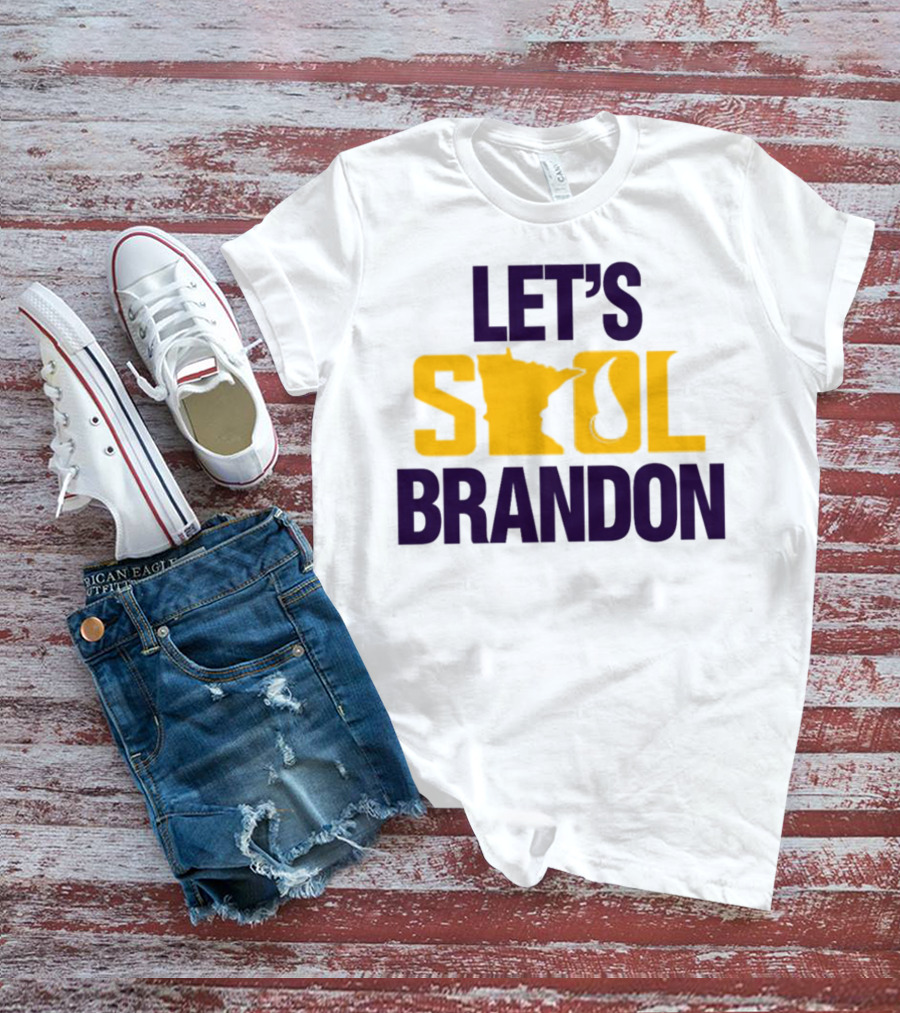 LET'S SKOL BRANDON MINNESOTA VIKINGS T-Shirt