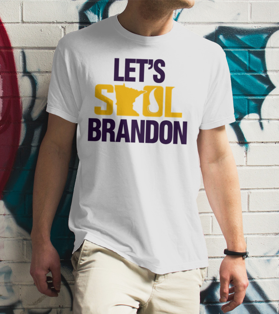 LET'S SKOL BRANDON MINNESOTA VIKINGS T-Shirt