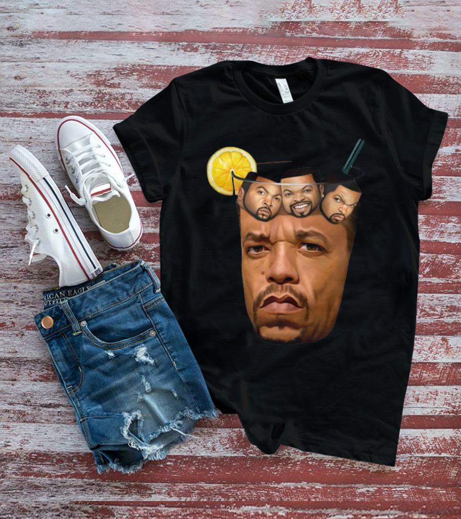 Teefury Got Ice Cube Ice-T Lemon Drink T-Shirt