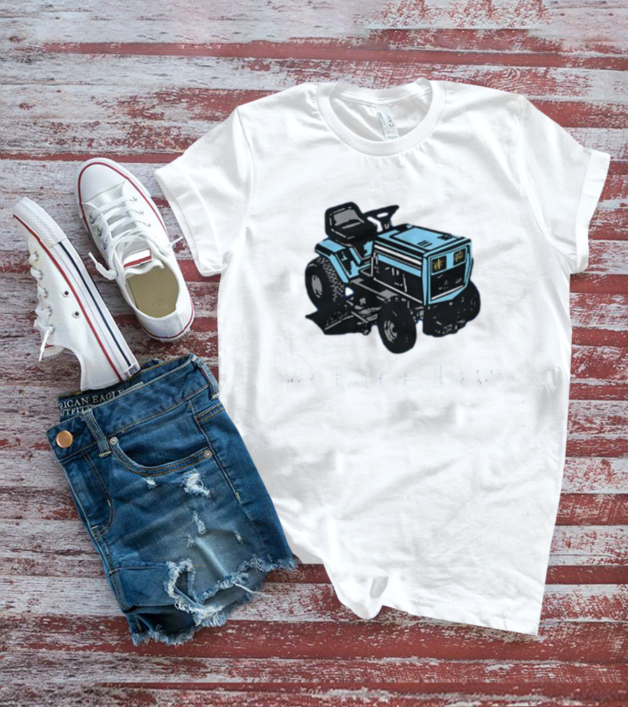 We Ride At Dawn Lawn Mower T-Shirt