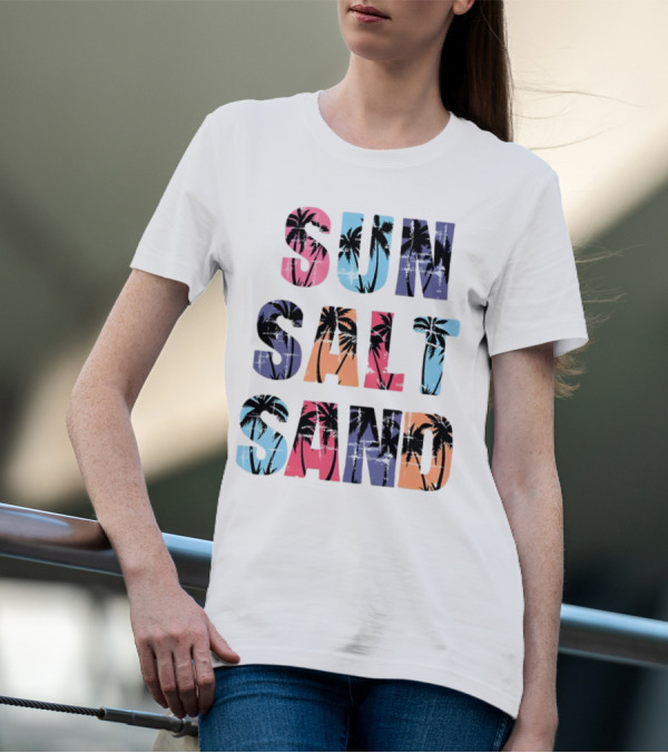 Sun Salt Sand Seven Rock Life Free T-Shirt