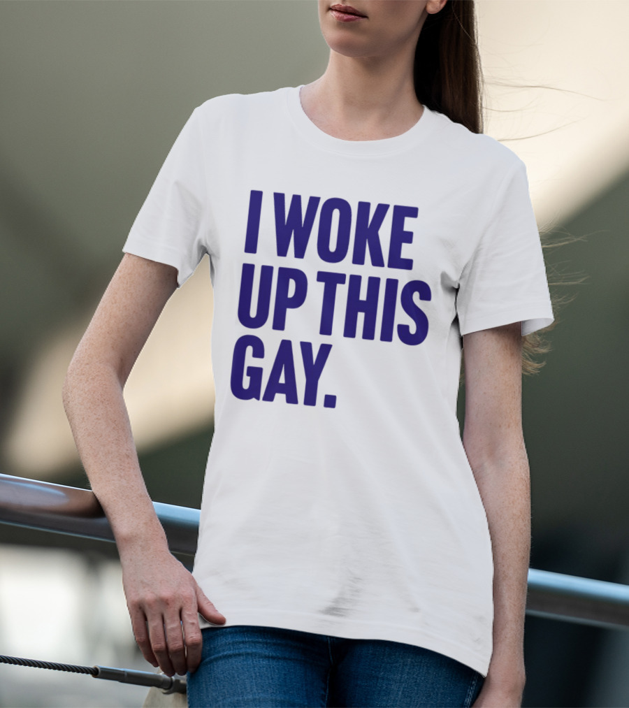 I Woke Up This Gay Bullzerk T-Shirt