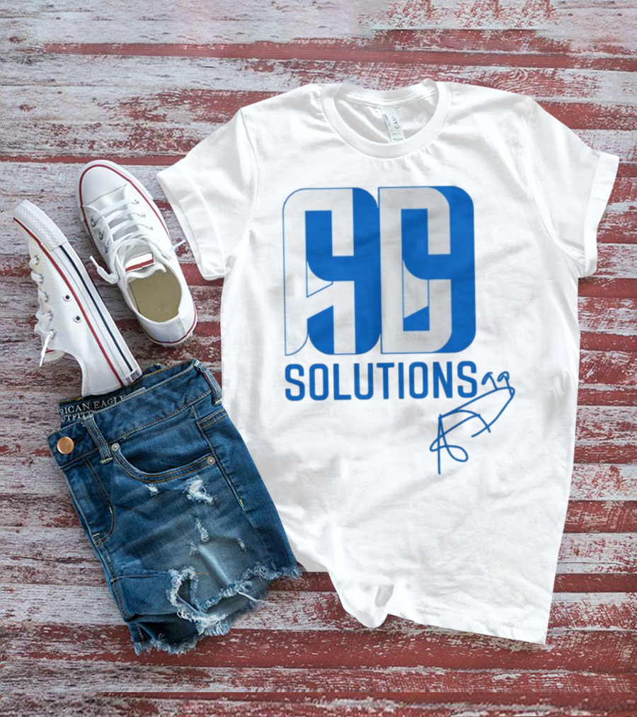 AD99 Solutions Aaron Donald Signature Autograph T-Shirt