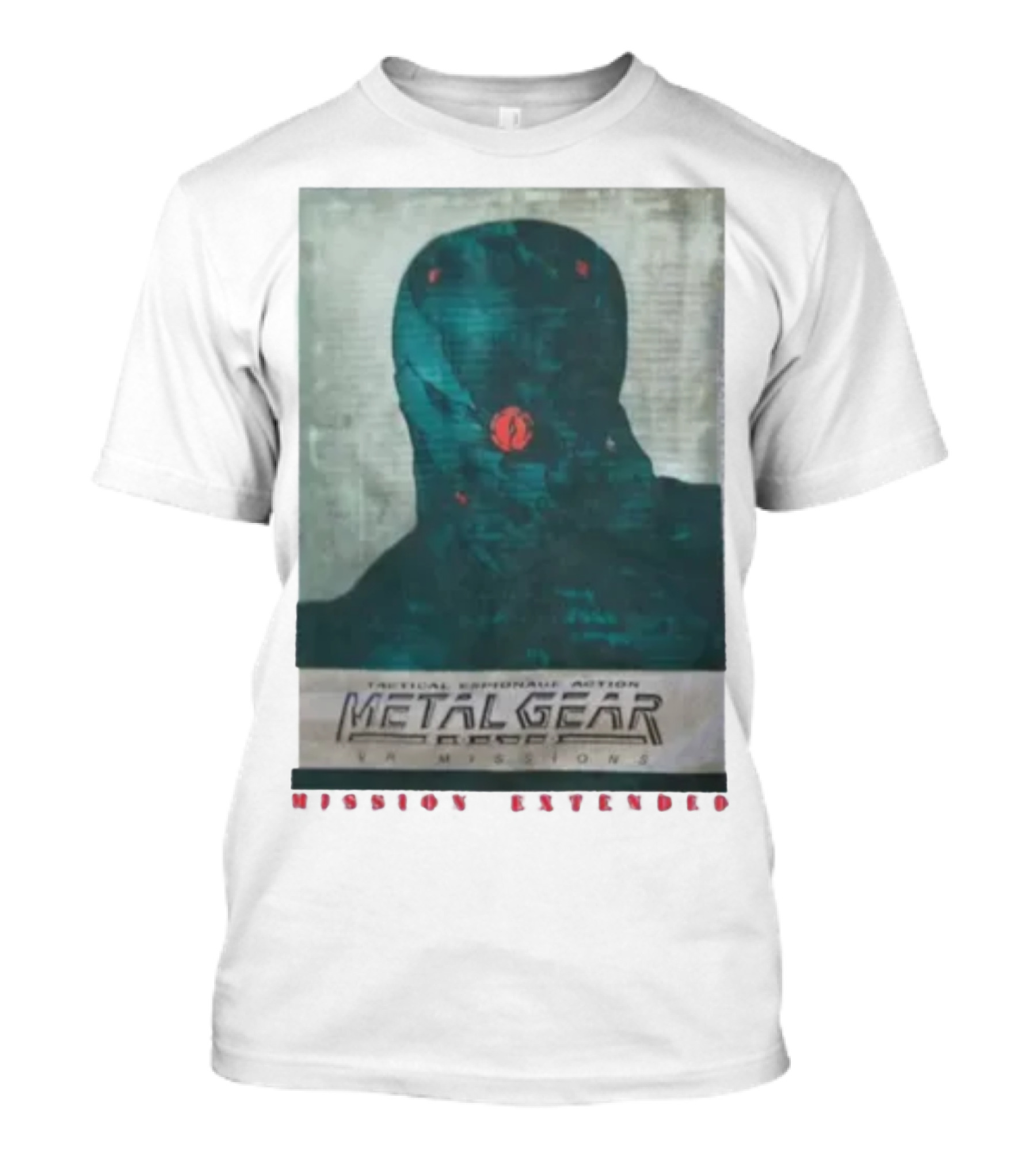 Rebb Tactical Espionage Action Metal Gear VR Missions Mission Extended T-Shirt