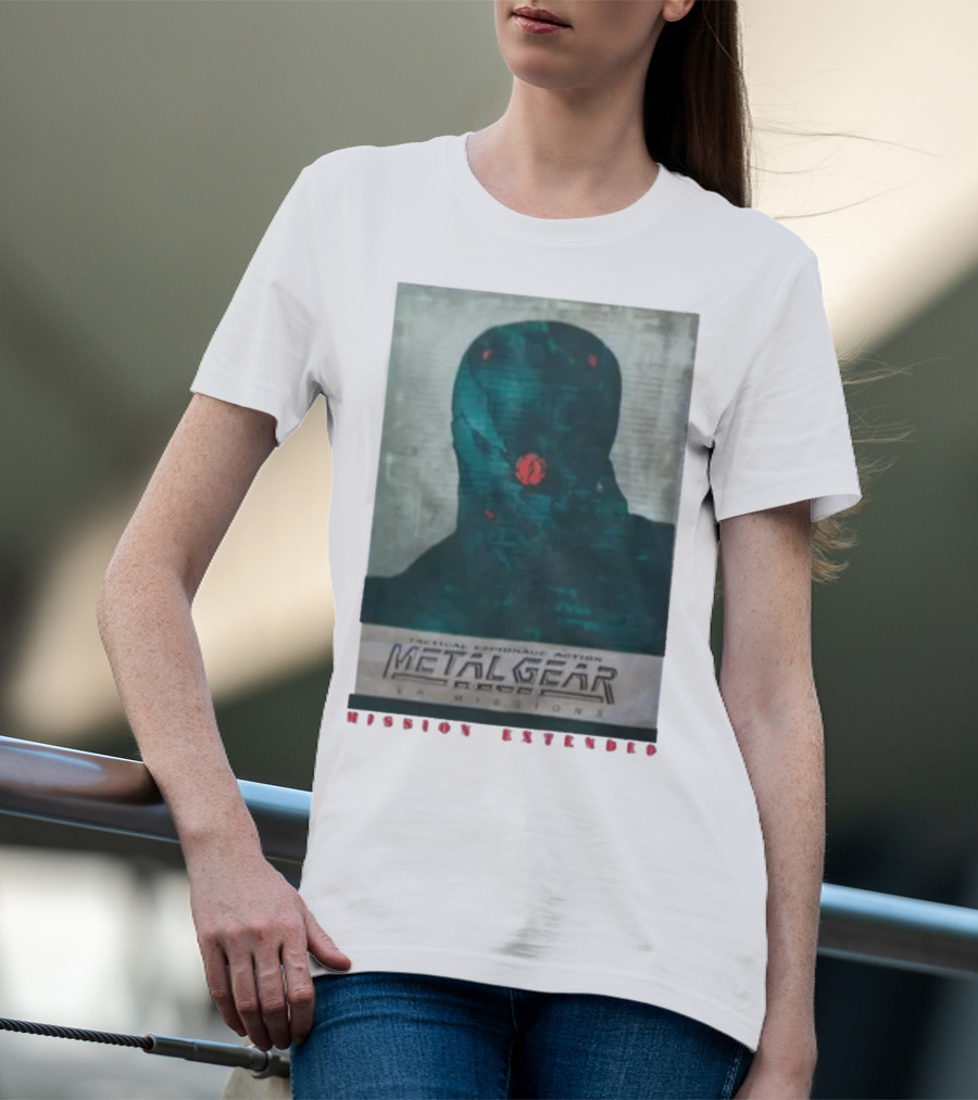 Rebb Tactical Espionage Action Metal Gear VR Missions Mission Extended T-Shirt
