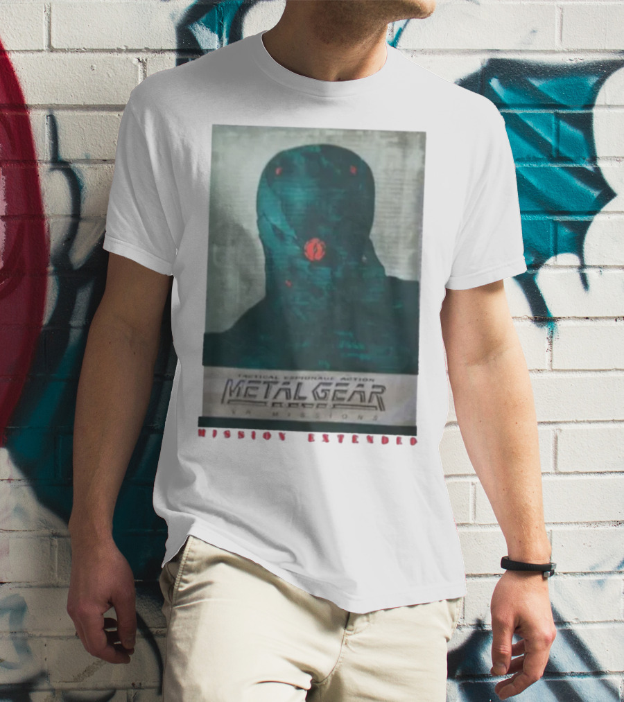 Rebb Tactical Espionage Action Metal Gear VR Missions Mission Extended T-Shirt