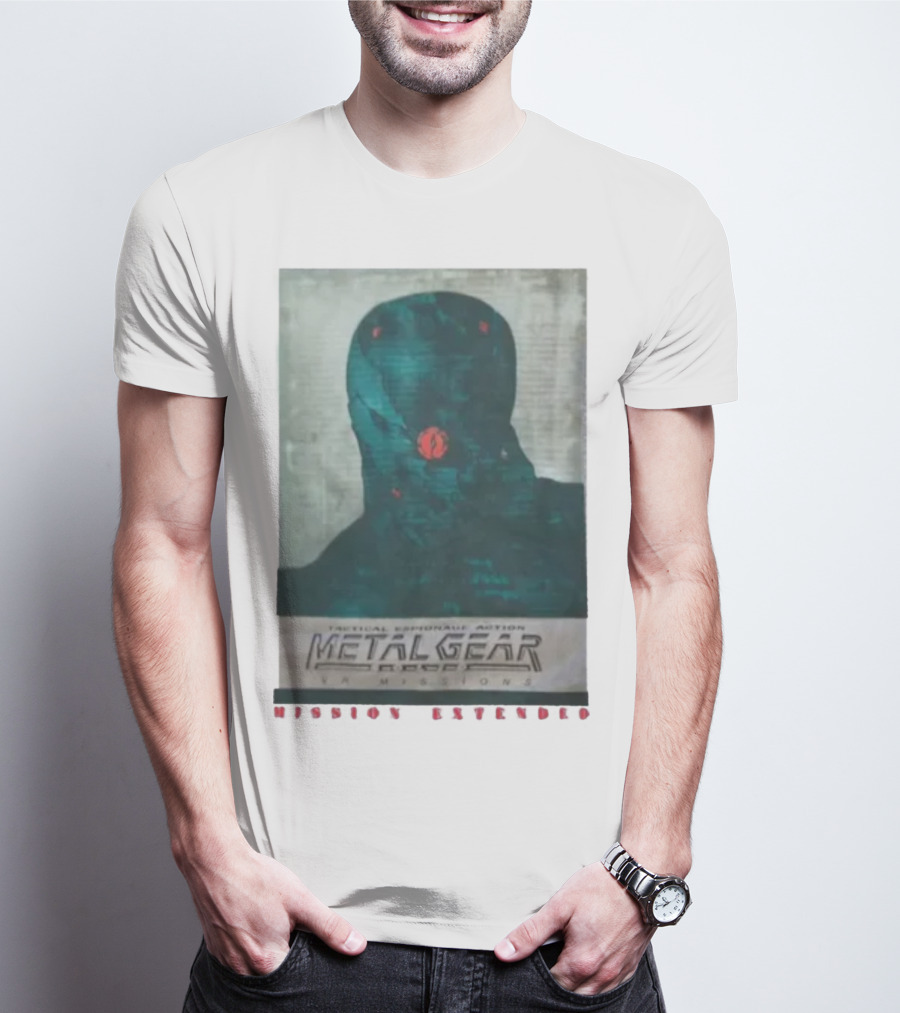 Rebb Tactical Espionage Action Metal Gear VR Missions Mission Extended T-Shirt